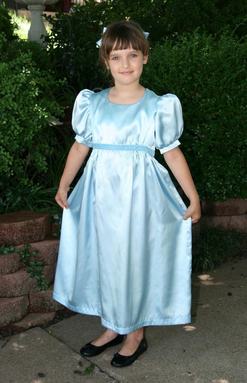 Peter Pan's Wendy Costume Custom CHILD Size Etsy