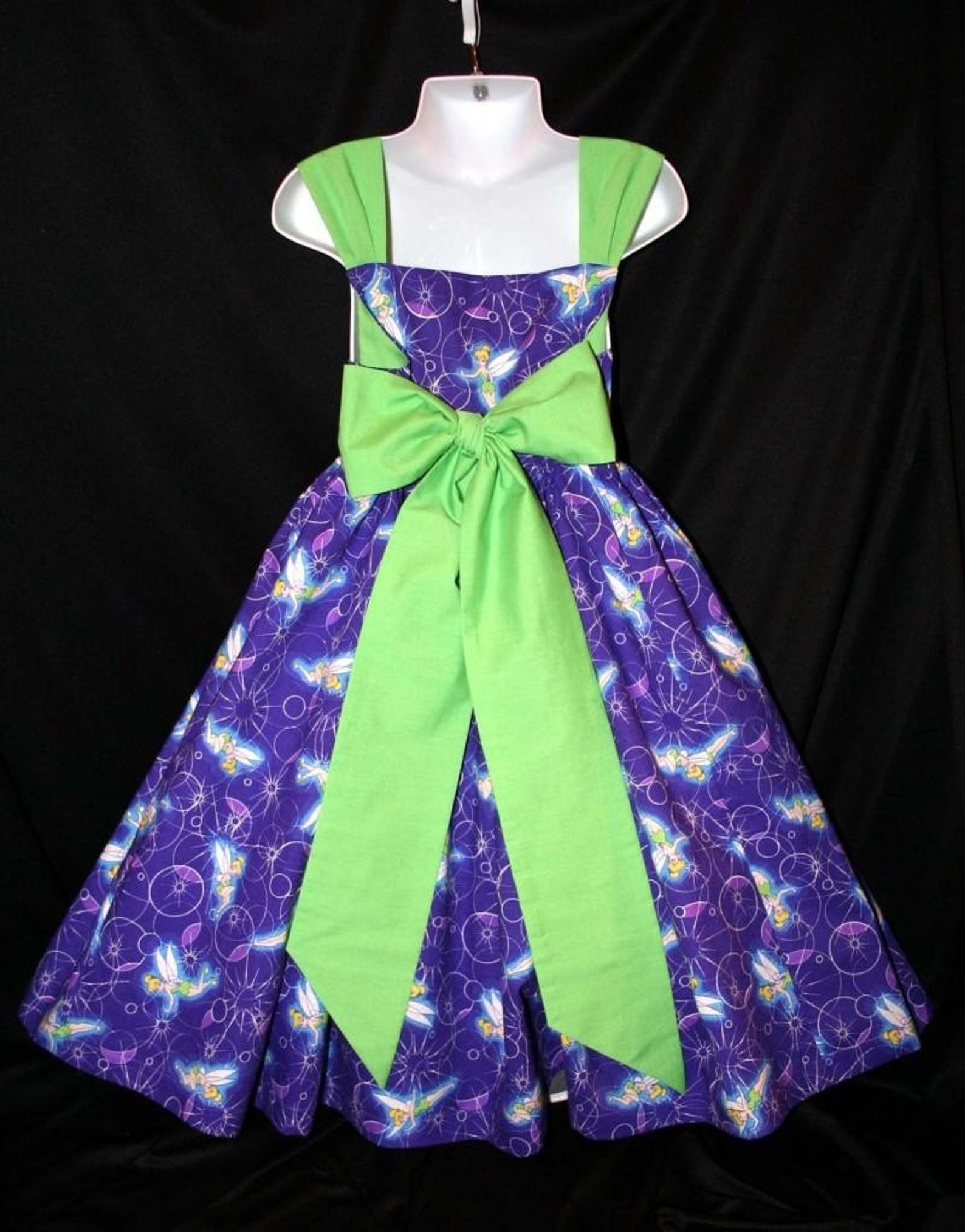 Disney TINKERBELL Sun Jumper Dress DAISY KINGDOM Custom Size Etsy