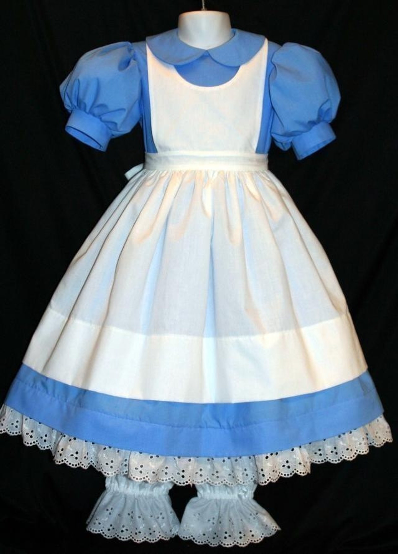 ALICE in WONDERLAND Dress/costume Set Custom Size - Etsy