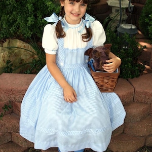 AUTHENTIC Reproduction DOROTHY Costume DRESS Custom Child Size