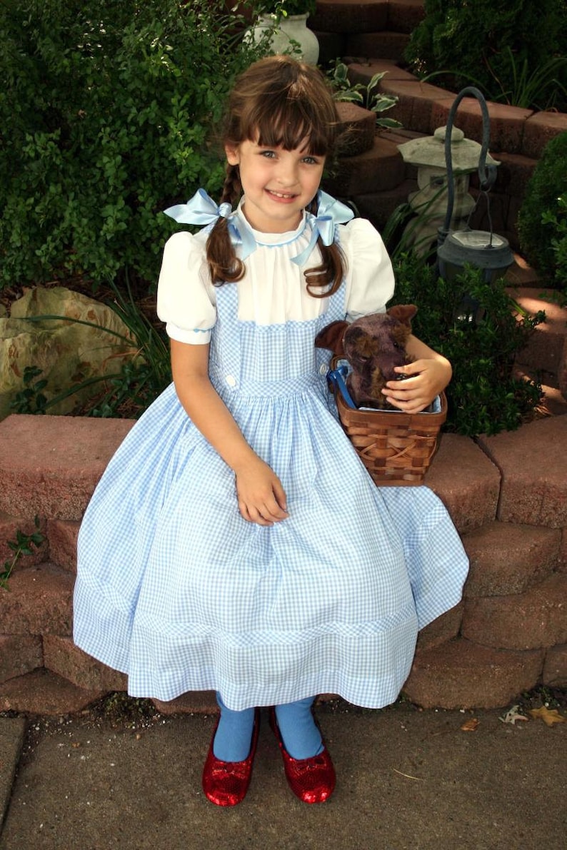 AUTHENTIC Reproduction DOROTHY Costume DRESS Custom Child Size Etsy