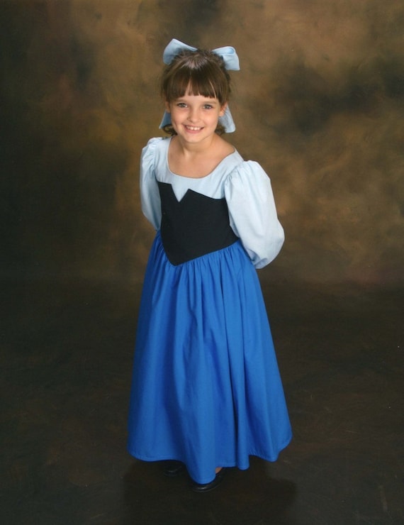 ariel on land dress