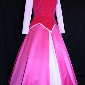 STUNNING ADULT Sleeping Beauty Aurora Costume GOWN Custom Cosplay image 1