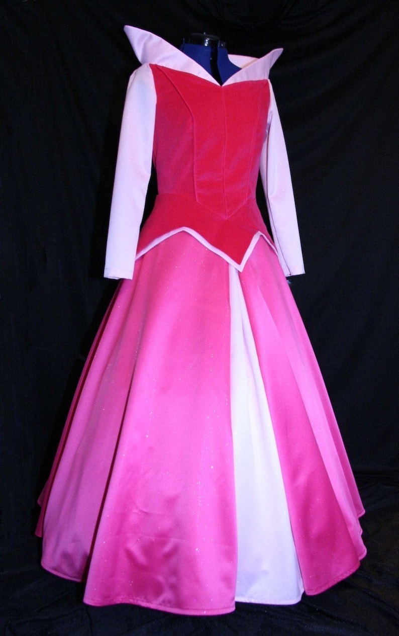 STUNNING ADULT Sleeping Beauty Aurora Costume GOWN Custom Cosplay image 1