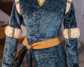 Princess MERIDA Custom Made ADULT Costume