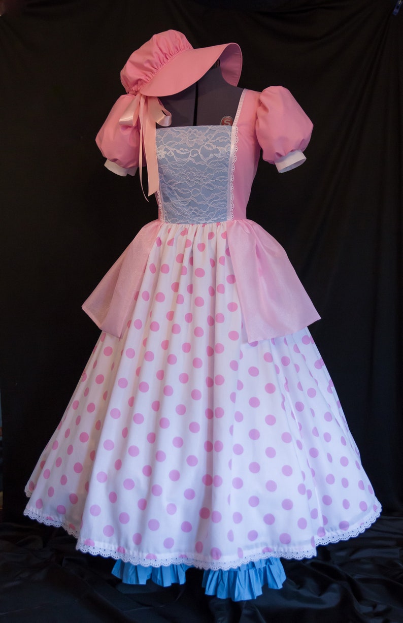 Little Bo PEEP Toy Story Costume Dress Costume Cosplay MOM2RTK Adult Custom Size image 2