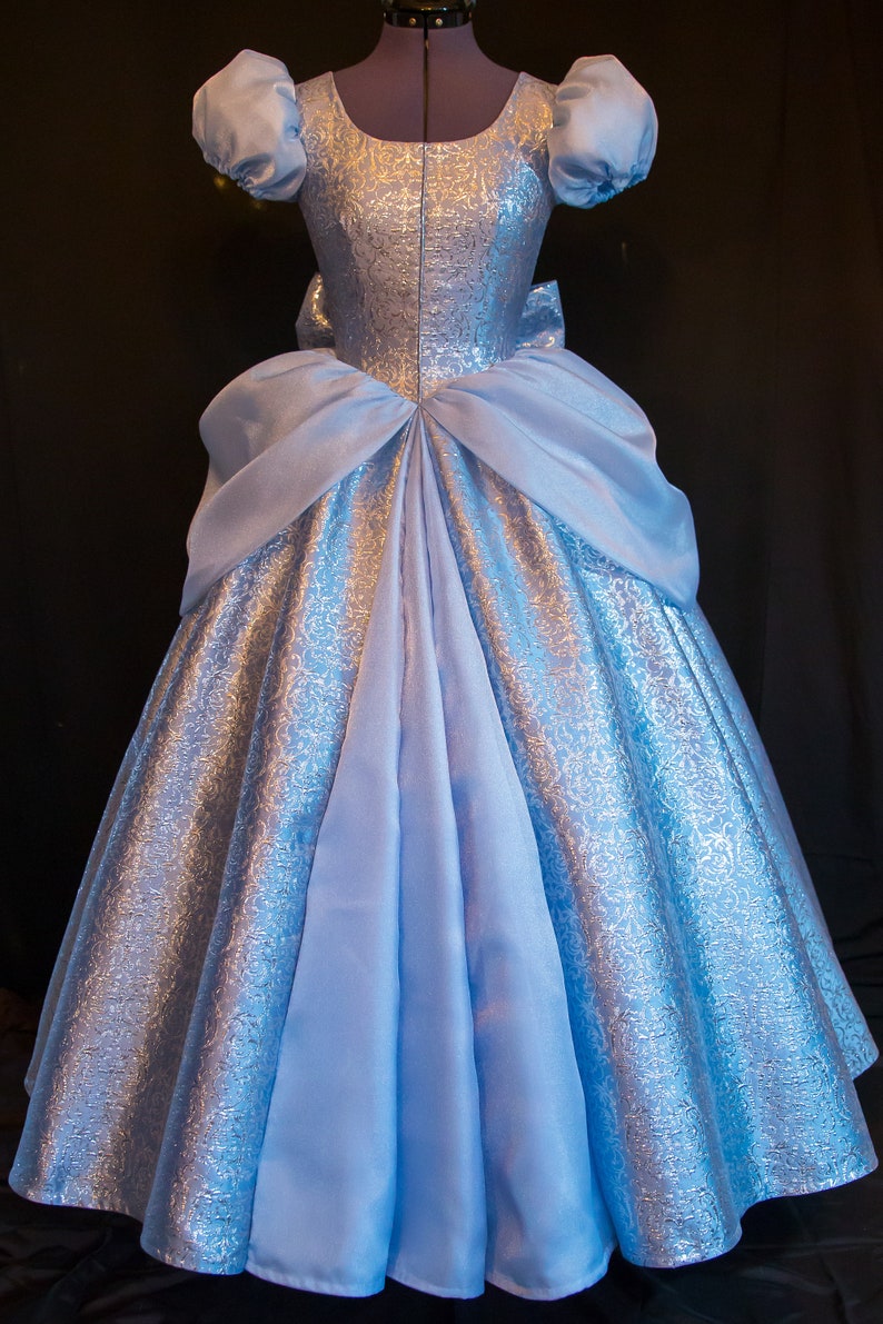 LAST ONE Cinderella Gown Costume DELUXE Adult Version Custom Cosplay Disney image 4