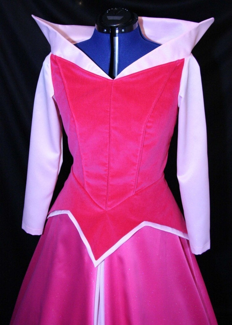 STUNNING ADULT Sleeping Beauty Aurora Costume GOWN Custom Cosplay image 2