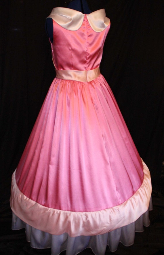 Adult Cinderella Pink Gown Costume Made By The Mice Custom Etsy 日本