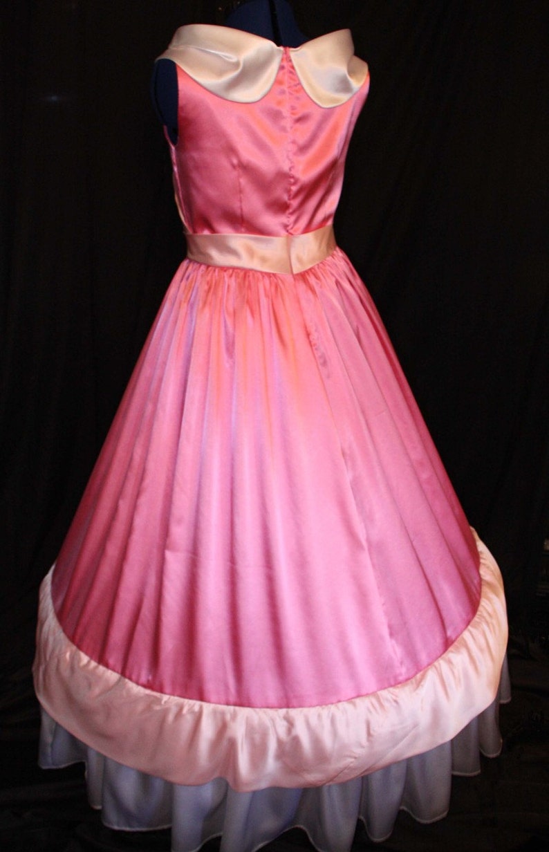 Adult Cinderella Pink Gown Costume Made by the Mice Custom Etsy