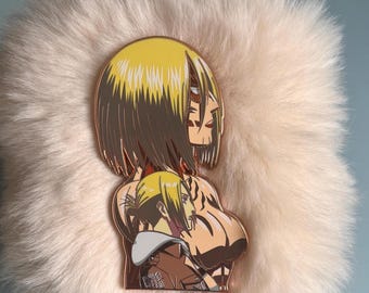 Annie Leonhart Enamel Pin | Attack on Titan Collectible, Female Titan 3-Inch