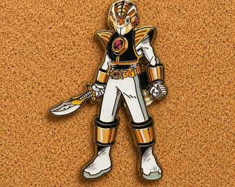 Emaille pin Megaman EXE Falcon Soul: Power Ranger Crossover Collectible