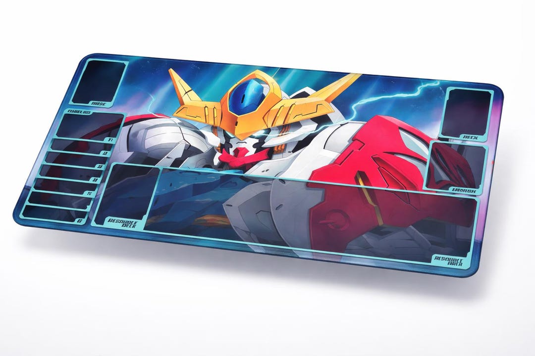 ガンダムバルバトス カードゲーム / プレイマット 24インチ×14インチ