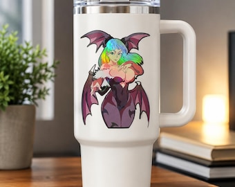 Morrigan Aensland Darkstalkers Aufkleber 12cm
