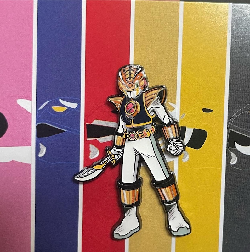 Megaman EXE Falcon Soul Enamel Pin: Power Ranger Crossover Collectible ...