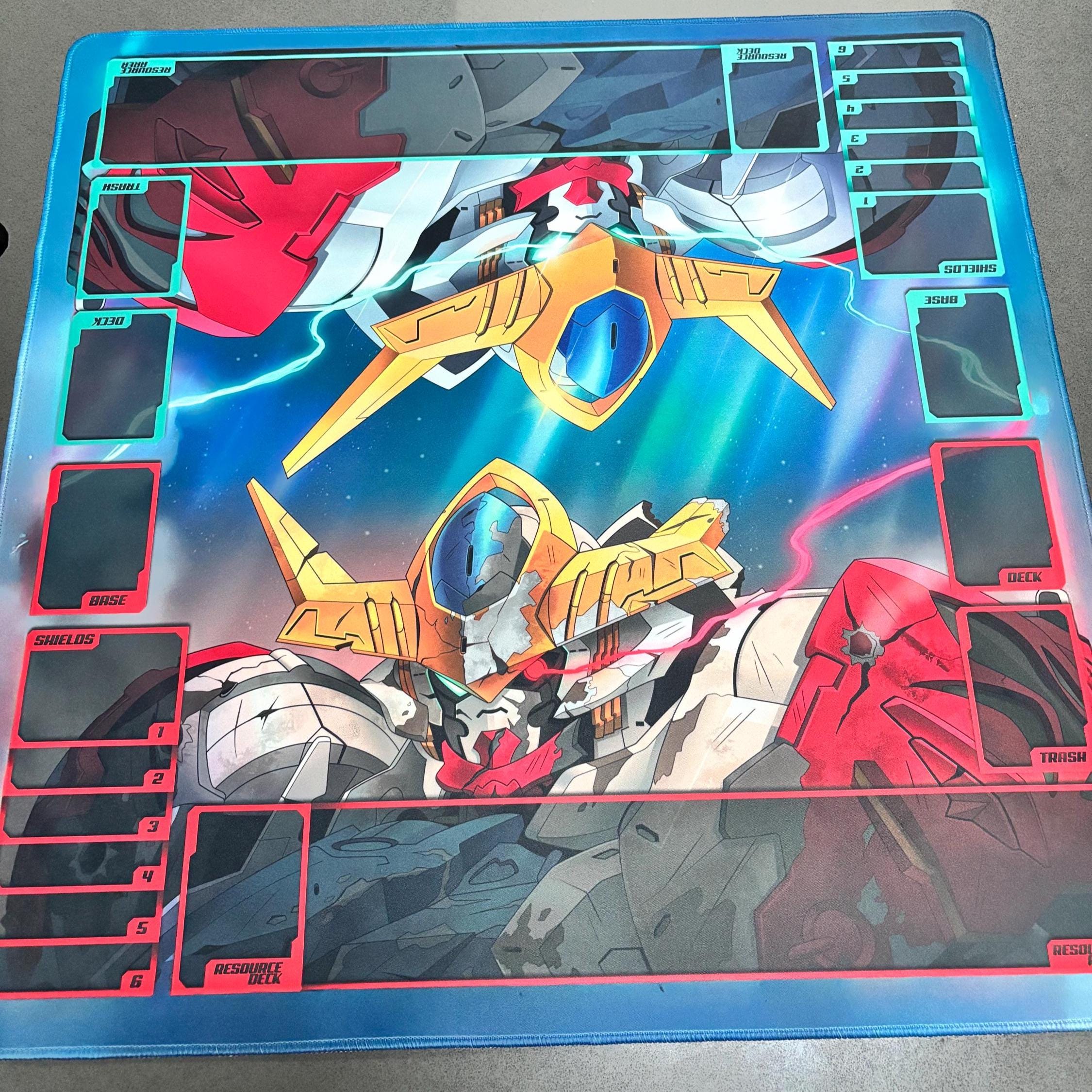 ガンダムバルバトス カードゲーム / プレイマット 24インチ×14インチ