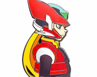 2002 ロックマンゼロ 額入りプリント広告/ポスター オリジナル公式 GBA