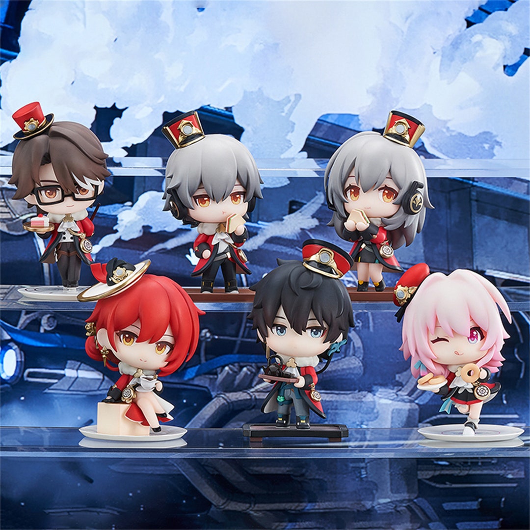 Honkai Star Rail Figure, Cute Anime Figure, HSR Train Tea Party