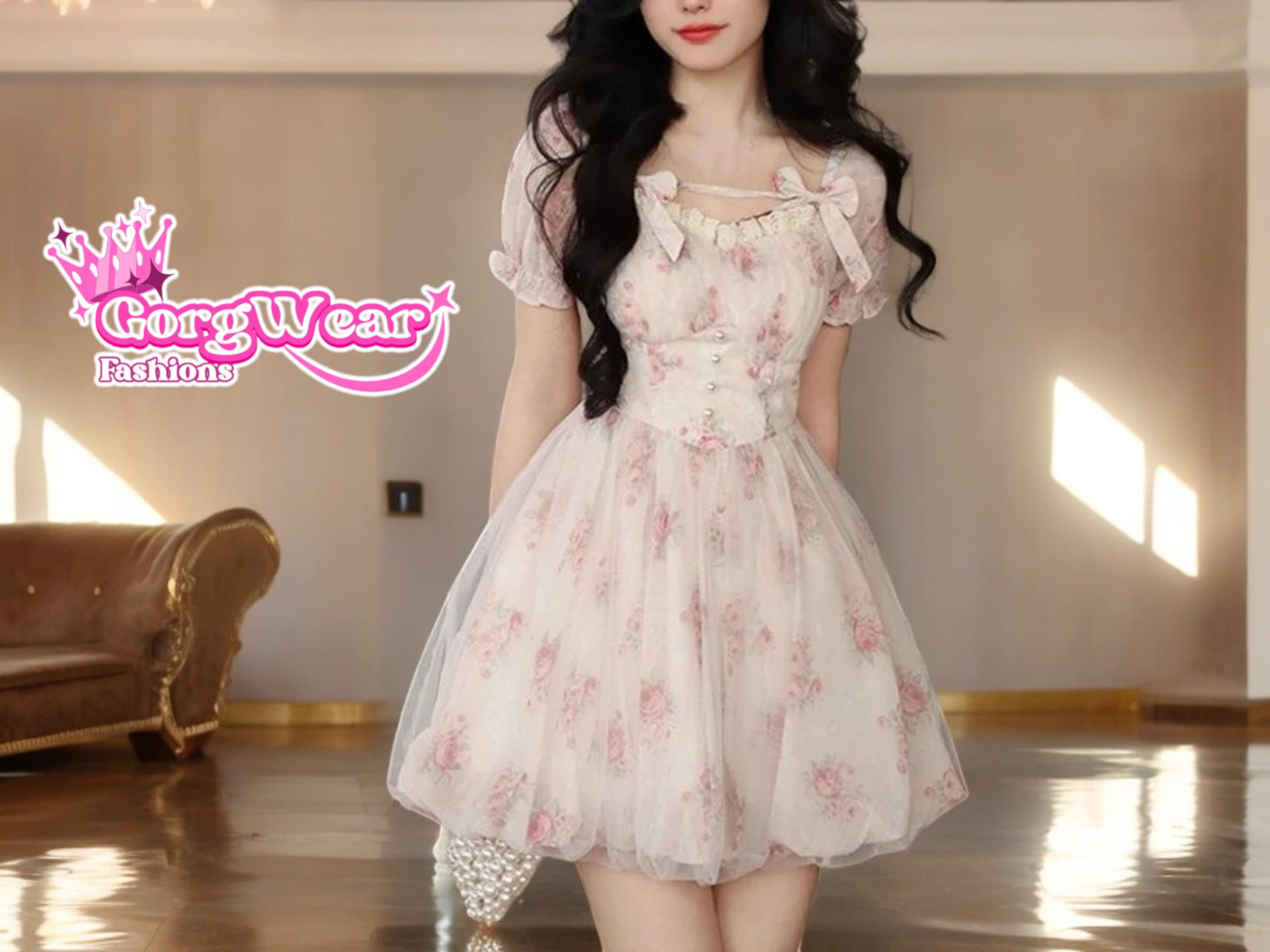 Cute japanese dress - Etsy België, image size:2700x2025