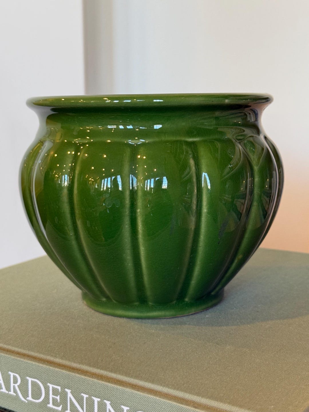 Vintage Bloom-rite Green Planter | Mid Century Ceramic Pot | MCM USA ...