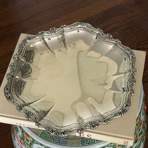 Wilcox Silver Plate Tray - Etsy