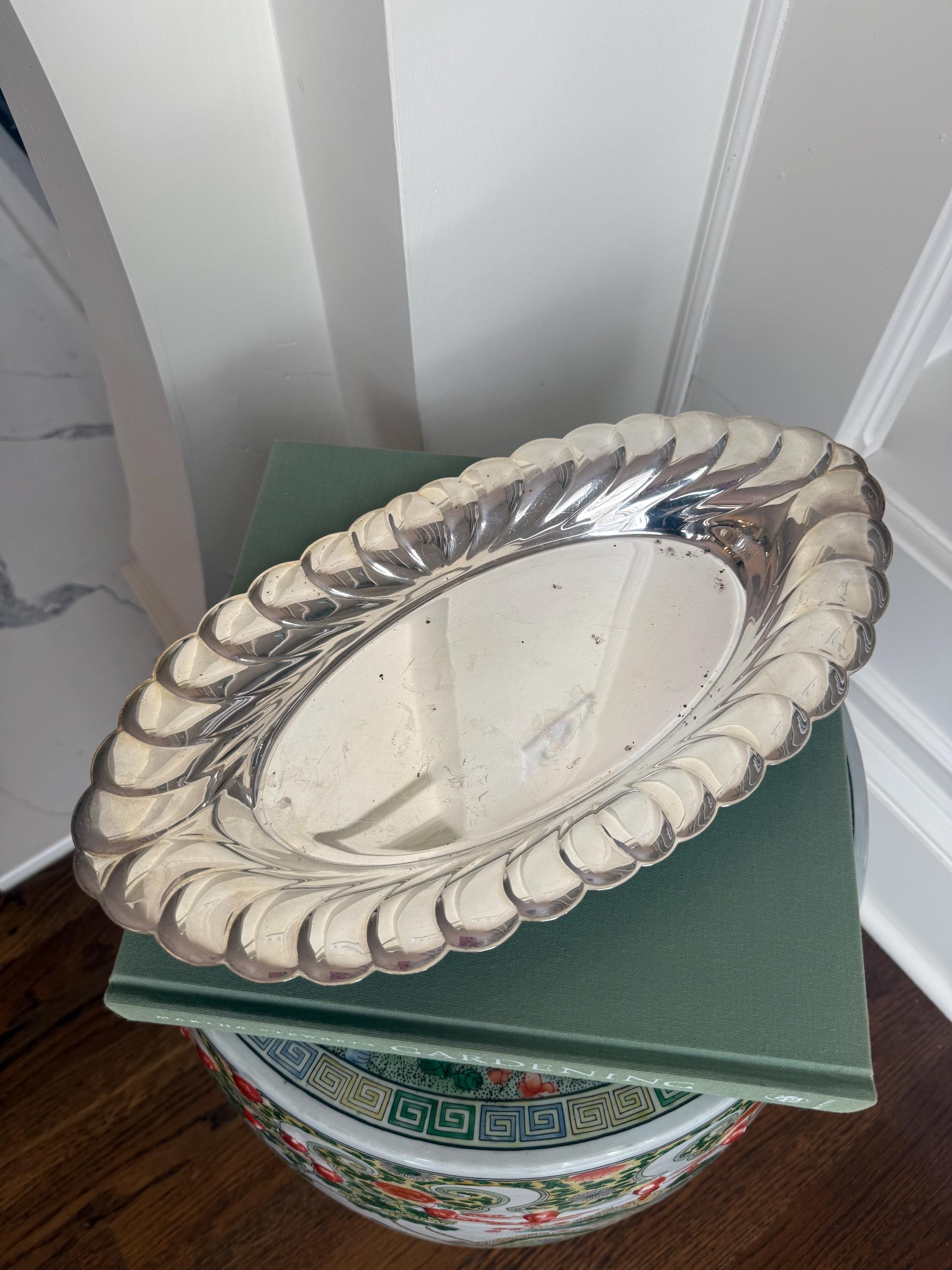 Fb Rogers Silver Plate Tray - Etsy