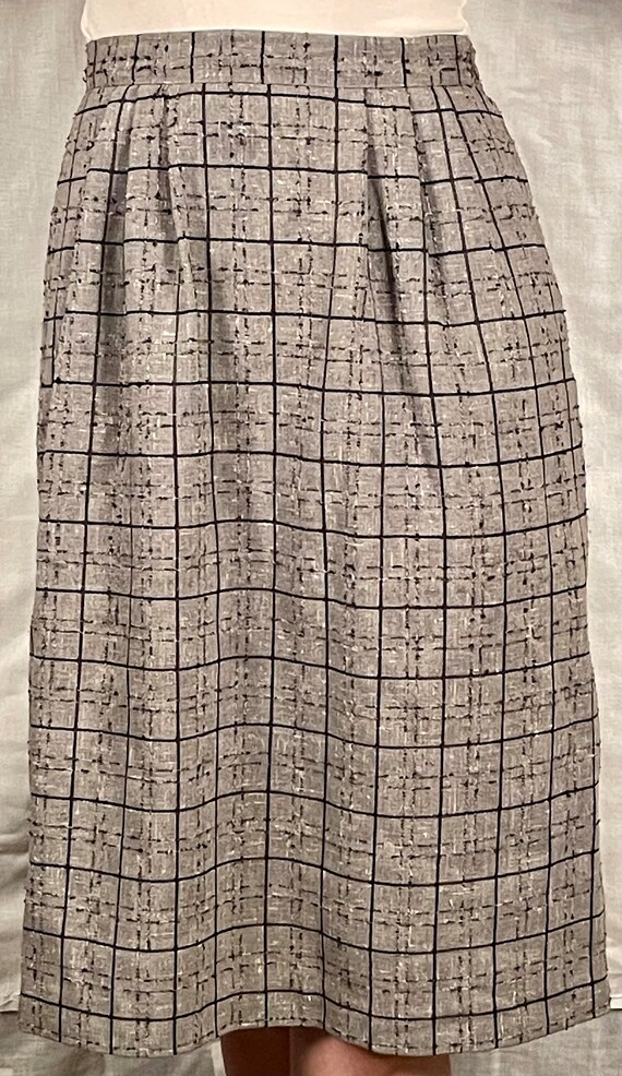 Vintage 80’s Does 40’s Peplum Career Dress by Sk & Company Dress main image 1