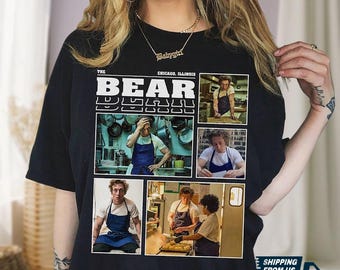 Vintage The Bear TV-Show Comfort Farben Shirt, Jeremy Allen Shirt, Das Rind von Chicagoland T-Shirt, Die Bär Serie T-Shirt, Jeremy Allen Geschenk