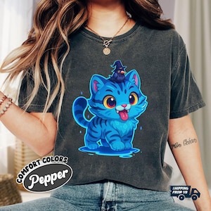 Camiseta retrô Demon Hunter Tiger Comfort Colors, Derpy the Tiger e Bird Demon, camiseta Huntrix, camiseta Demon Hunter para fãs de K-pop