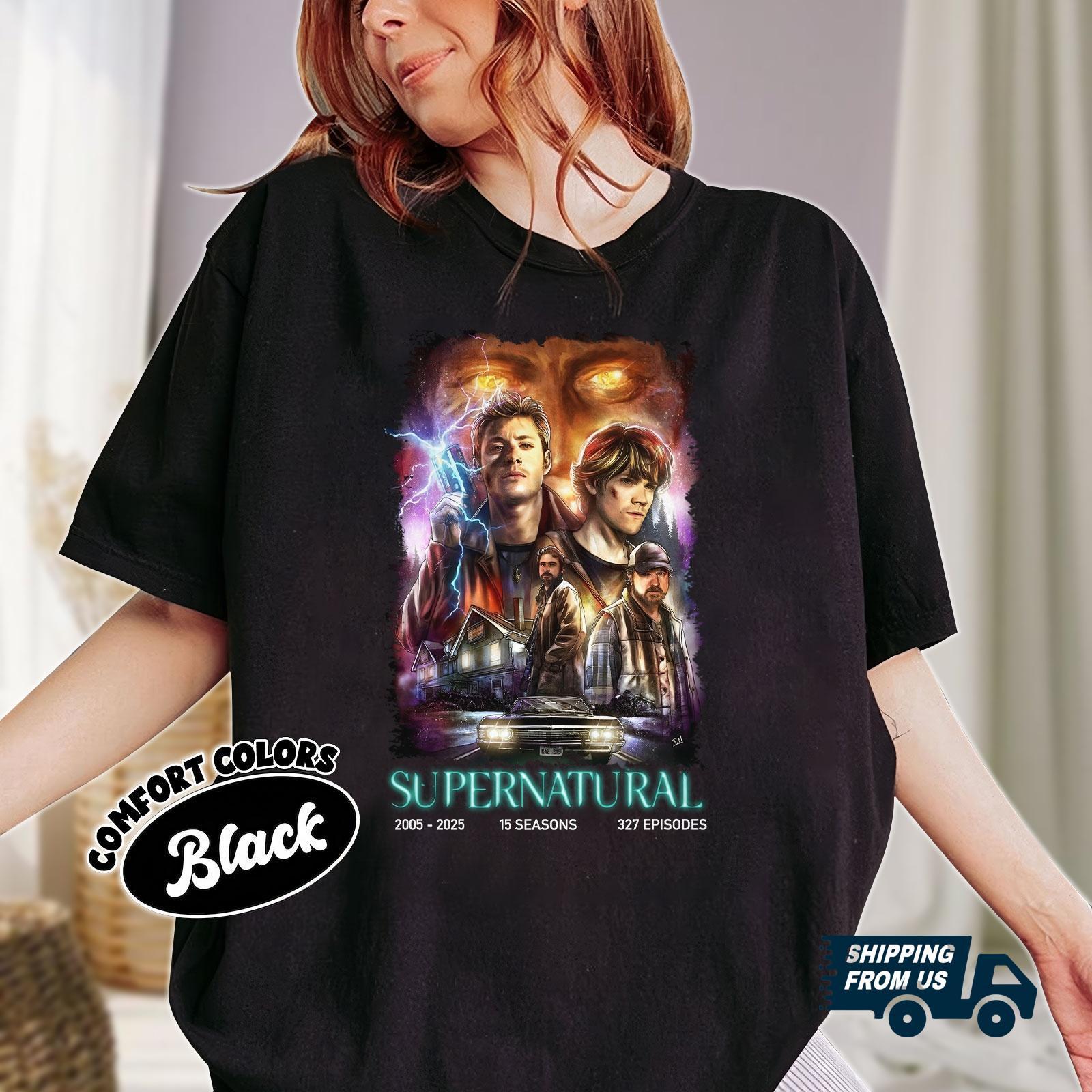 Supernatural Show T Shirt UK