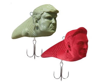 Trump + Musk Bait Fishing Lures - Perfect Fishing Gift! Funny Lure, Father’s  Day/Birthday/Anniversary/Christmas Men/Husband/Dad/Handmade