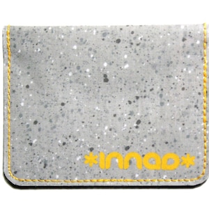 Grauer Stein Speckles Baumwolle / Vinyl Portemonnaie