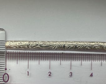925 Sterling Silver 4mm Swirling Floral Pattern Wire * Dead-Soft * Jewelry Making Supply * Silversmithing Wire * Bulk Discount * Made in USA