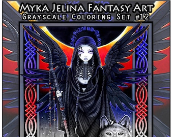 Faces of Faery 132 Jasmine Becket-Griffith art CANVAS PRINT dragon Christmas art