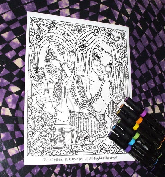 Digital Download Coloring Page 