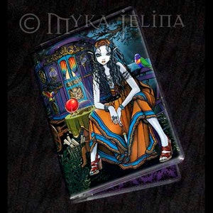 Remember Me Gypsy Fortune Teller Business Card Holder image 1