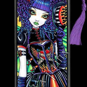 Juxtapose Rainbow Carnival Fairy BOOKMARK