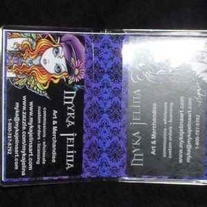 Remember Me Gypsy Fortune Teller Business Card Holder image 4