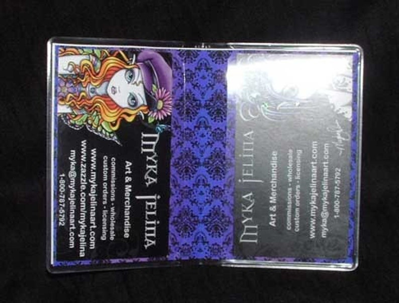 Remember Me Gypsy Fortune Teller Business Card Holder image 4