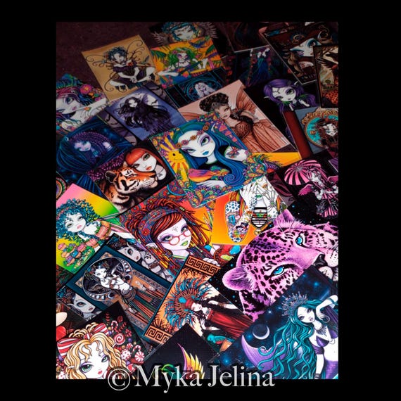 DAC Canvas Trading Card Set - Etsy