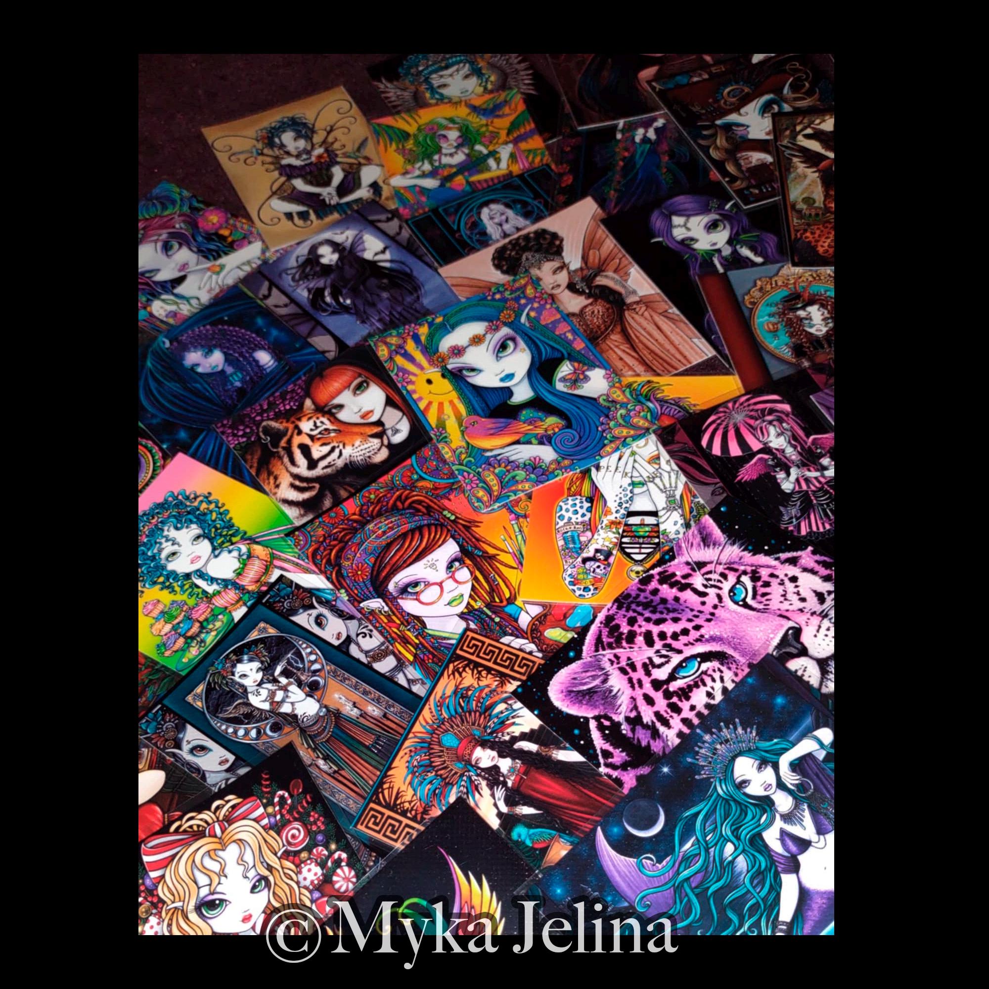 DAC Canvas Trading Card Set - Etsy