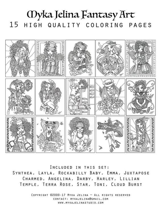 Anker Art Mystical Coloring Book Set 1 Ea