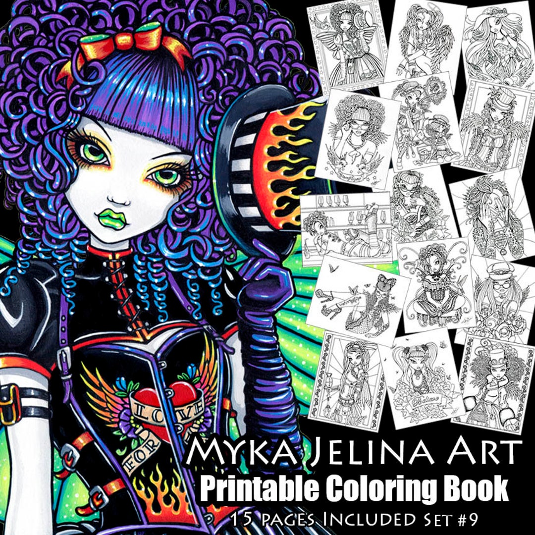 Anker Art Mystical Coloring Book Set 1 Ea