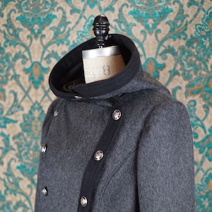 Vintage Style Cashmere and Merino Overcoats