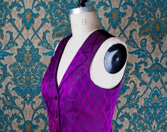 Notch Collar Vests --- Custom Made for Women