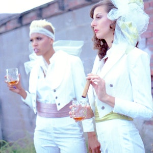 Famous Wedding TuxedosCustom Cut for Women image 1
