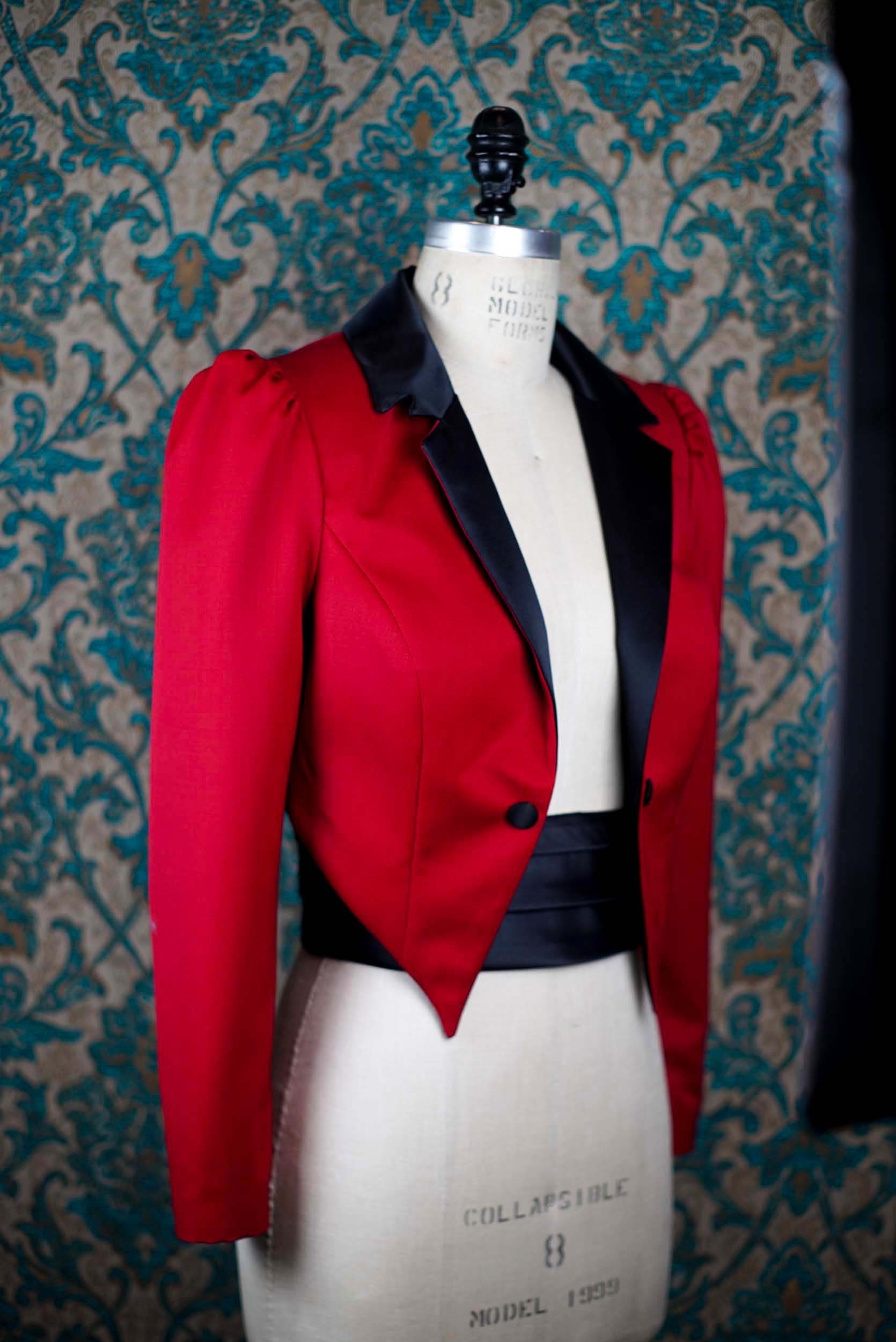 Cropped Tuxedo Jackets---custom Cut and Made-to-measure for Cropped Tuxedo Jackets---custom Cut and Made-to-measure for