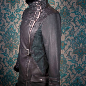 Deerskin Biker JacketCustom Made Leather Jackets image 3