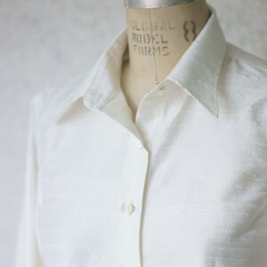 Silk Buttondown Shirts---Custom Cut and Made-To-Measure