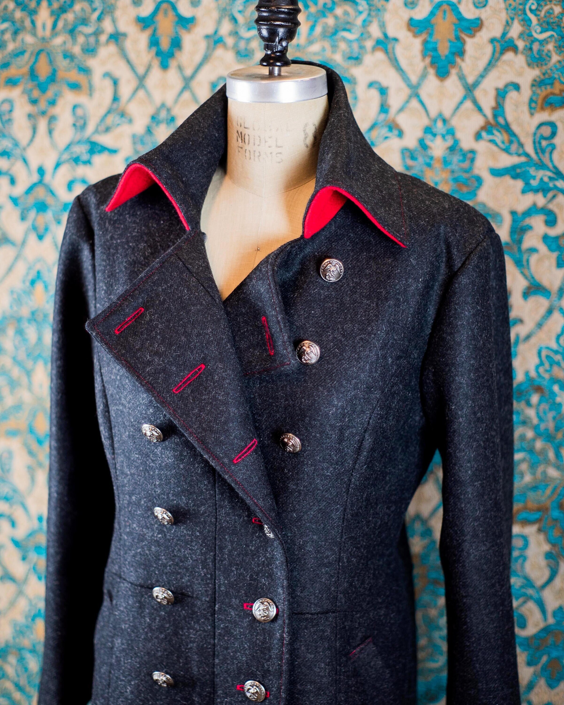 The Napoleonic Coat---custom Coats for Women - Etsy